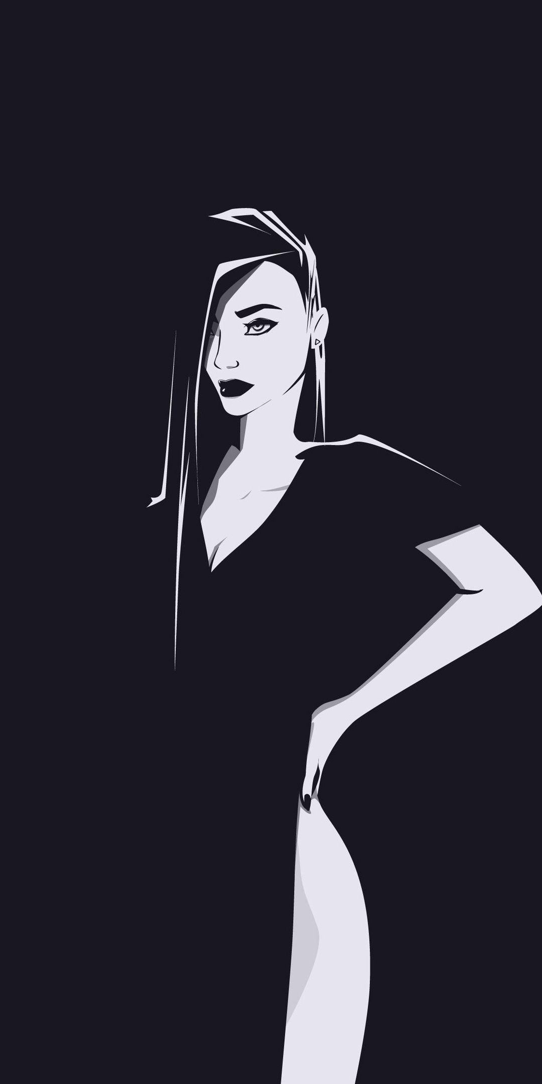 Minimalist Girl Wallpapers Wallpaper Cave