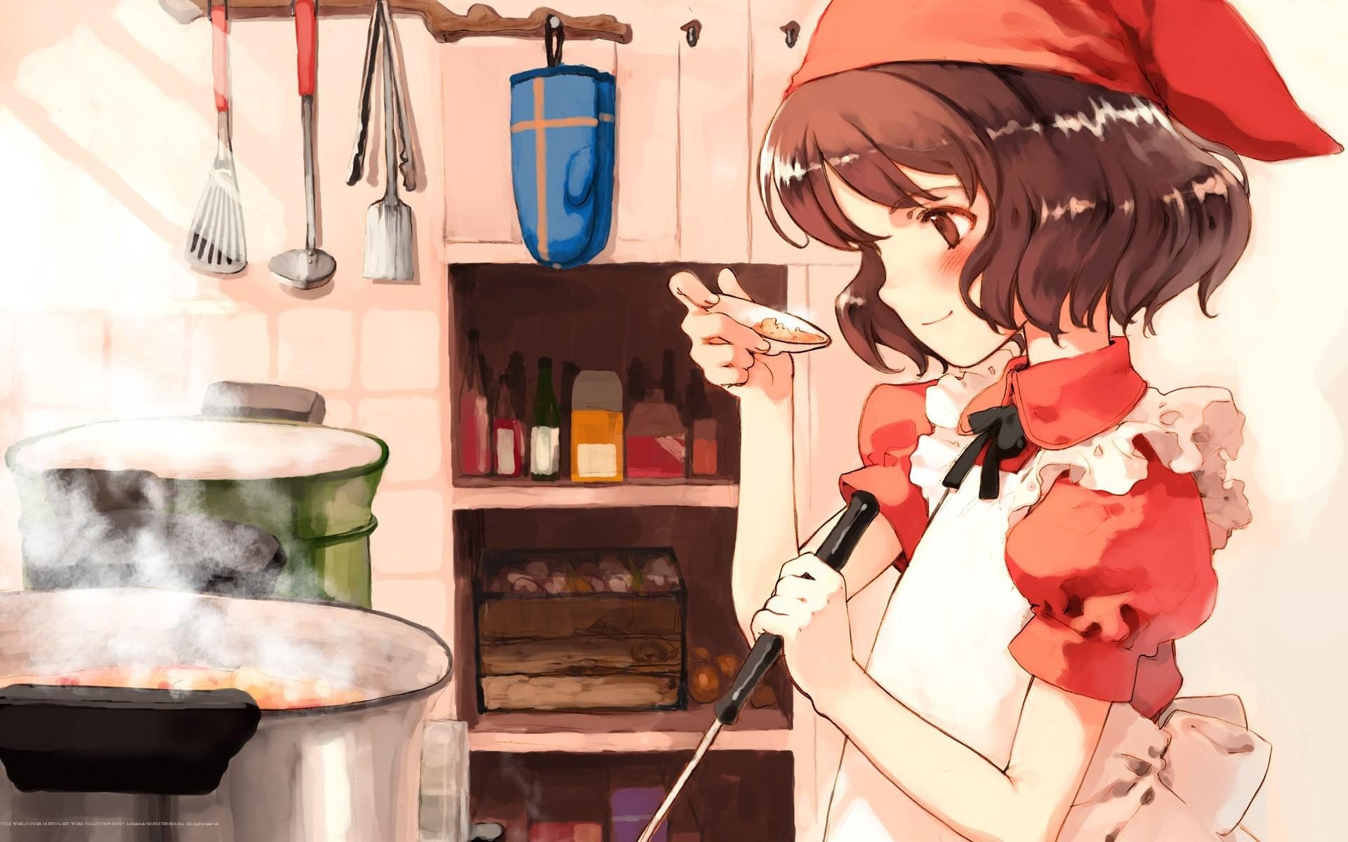 Anime Kitchen Wallpapers Wallpaper Cave