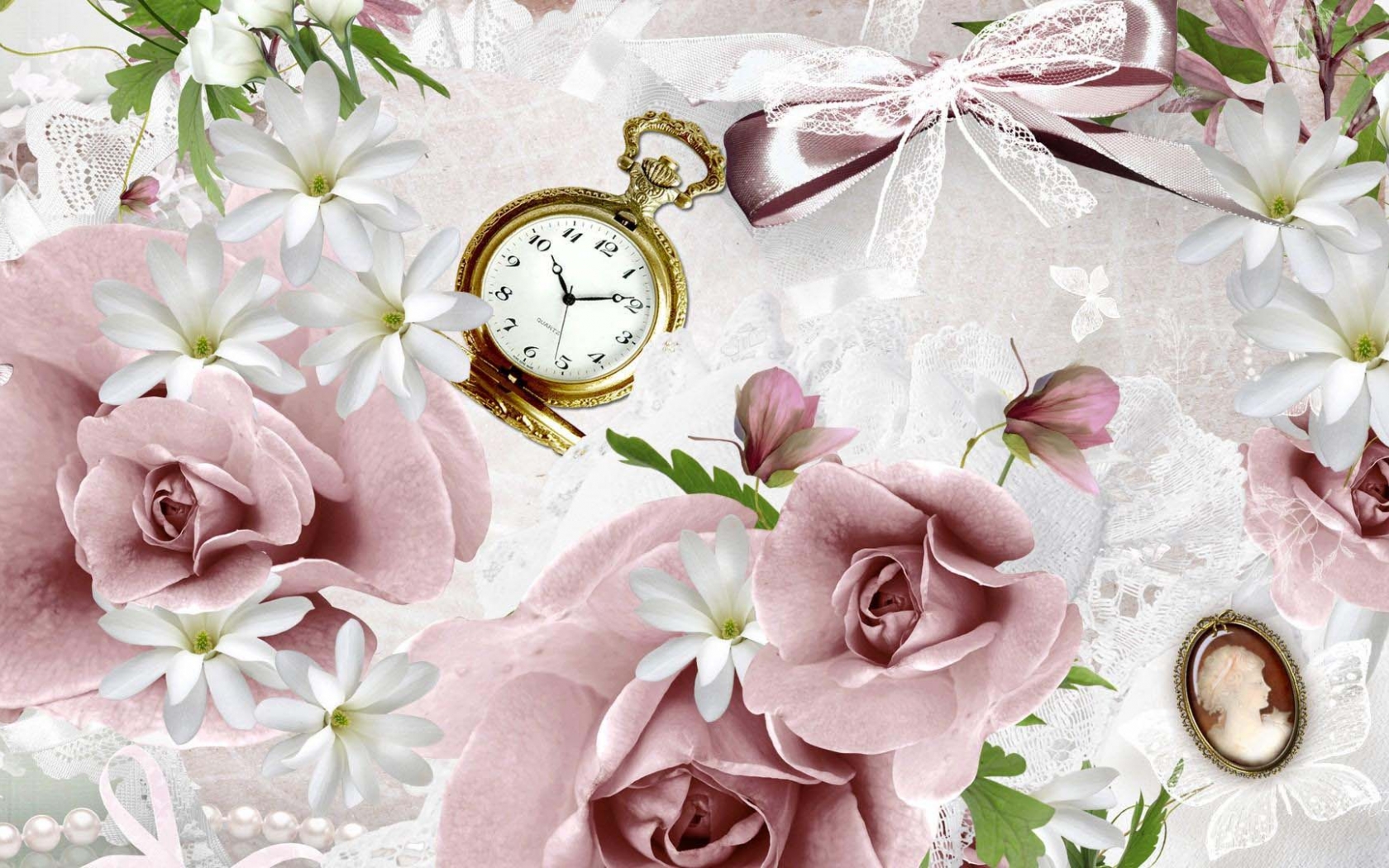 Vintage Rose Wallpapers Wallpaper Cave