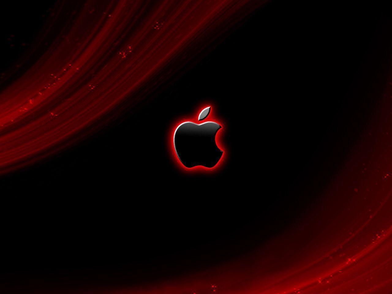 Black Red Apple Desktop Hd Wallpapers Wallpaper Cave