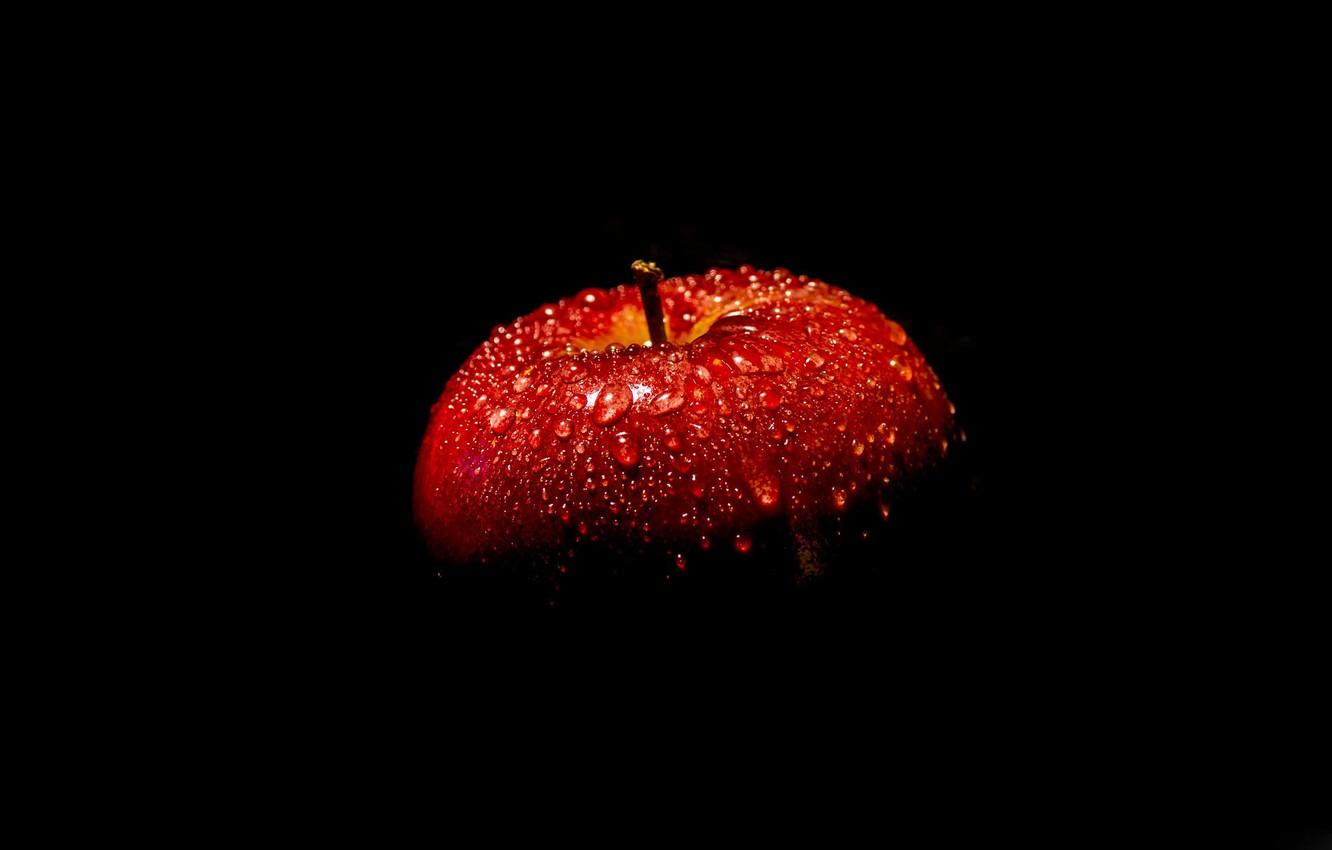 Black Red Apple Desktop Hd Wallpapers Wallpaper Cave