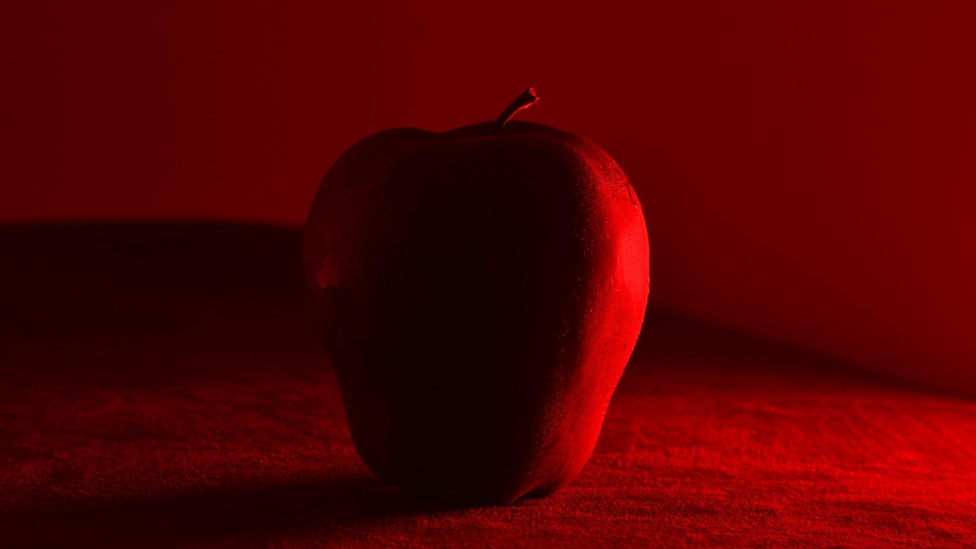 Black Red Apple Desktop Hd Wallpapers Wallpaper Cave