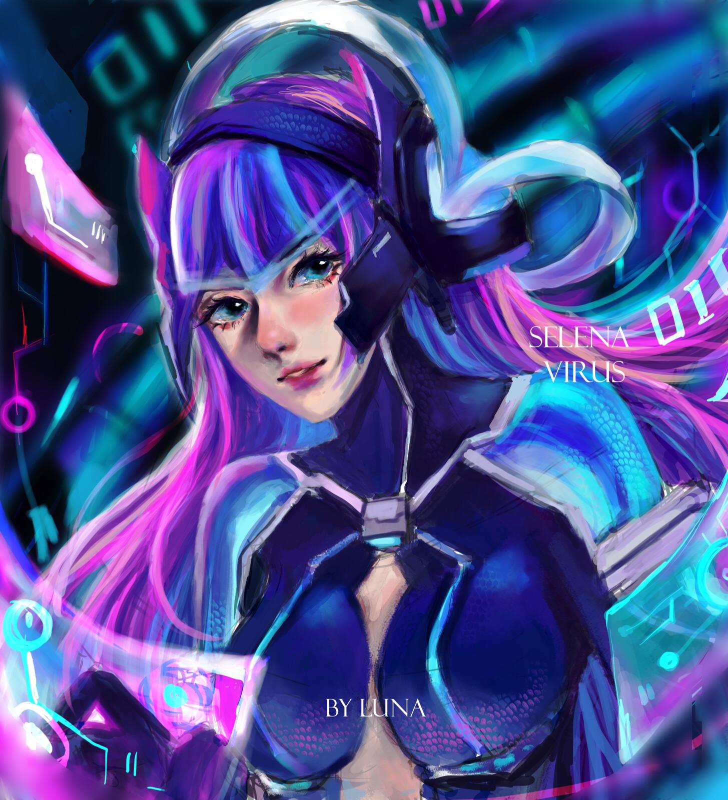 Mobile Legends Selena Virus Hd Wallpapers Wallpaper Cave