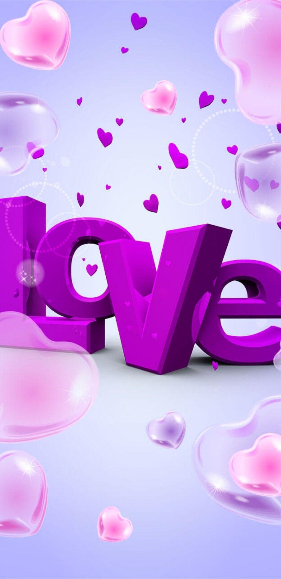Purple Love Wallpapers Wallpaper Cave