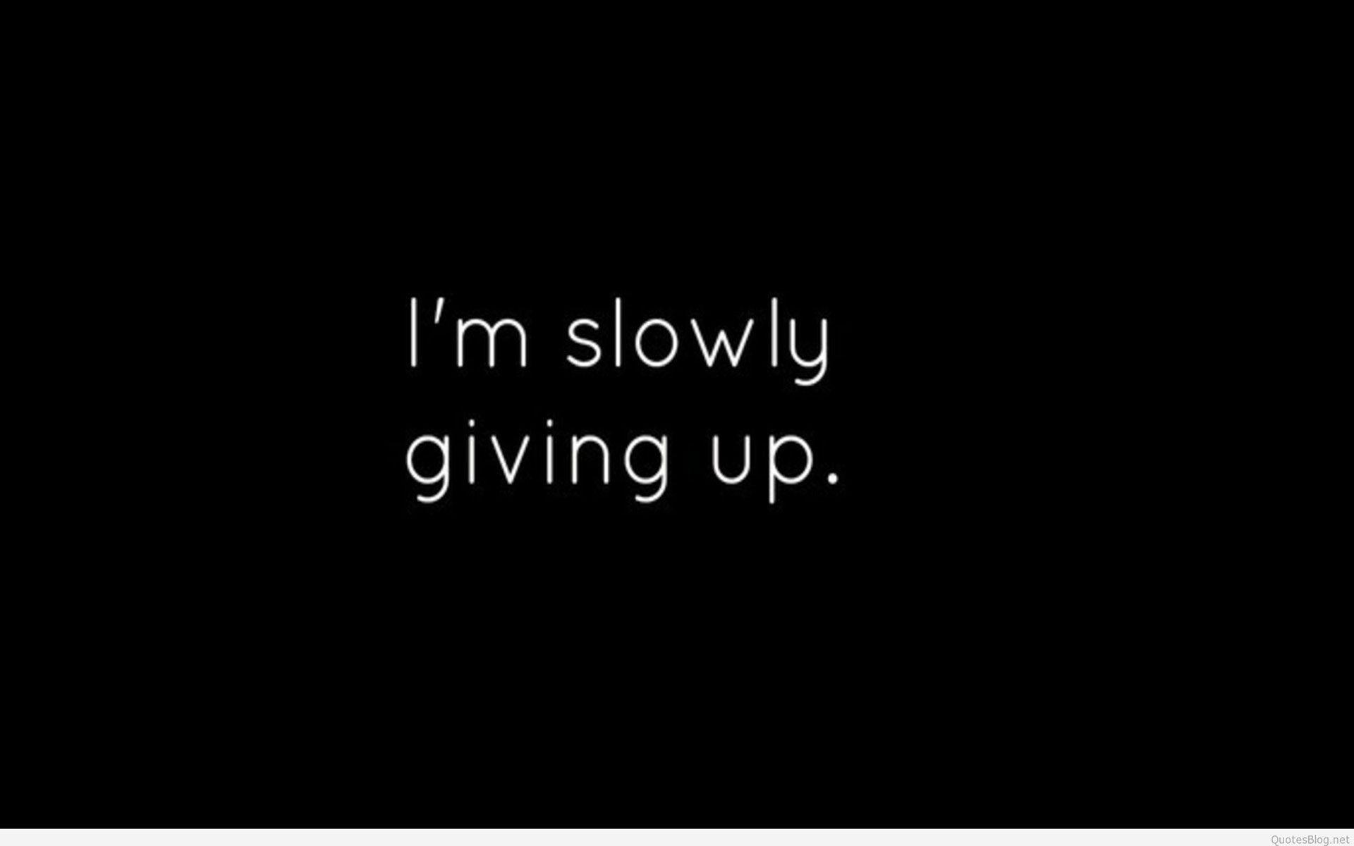 Depressed Quotes Wallpapers Wallpaper Cave