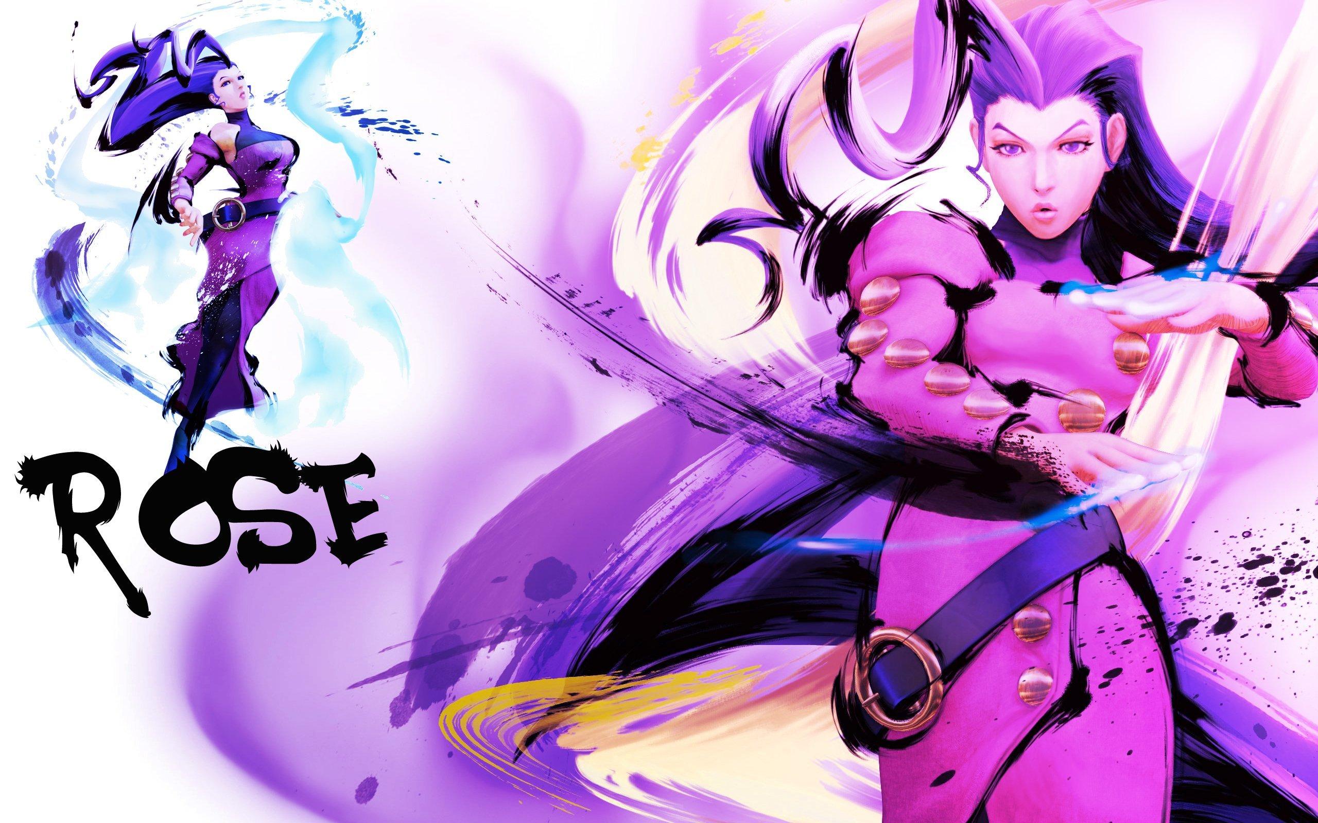 Street Fighter Rose Wallpapers Wallpaper Cave