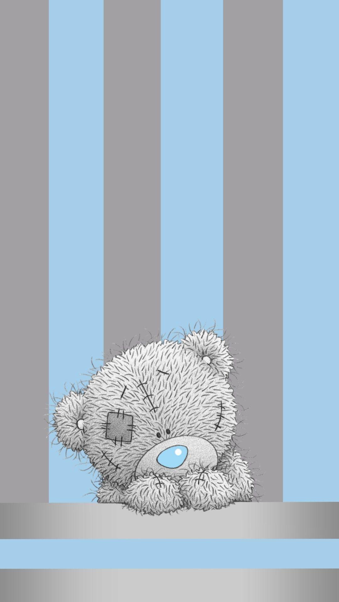 Blue Bear Wallpaper