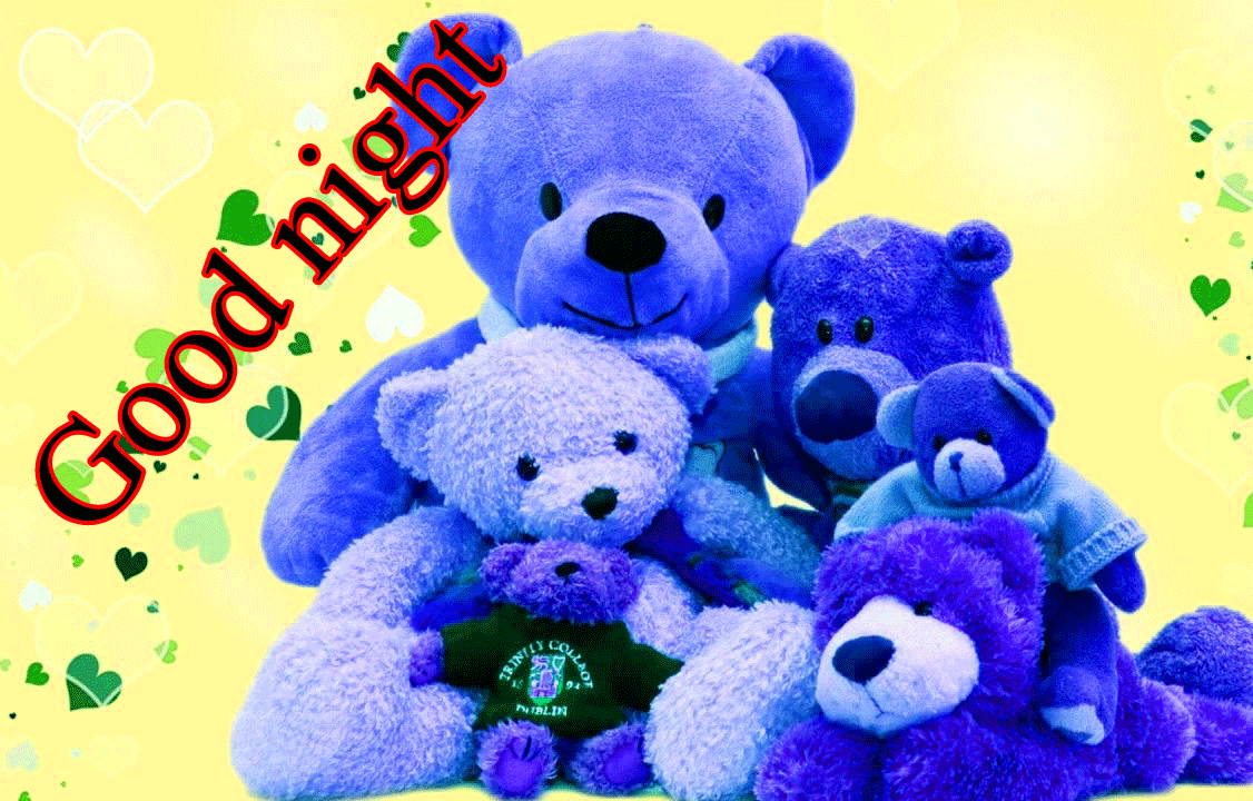 Good Night Teddy Bear Wallpaper