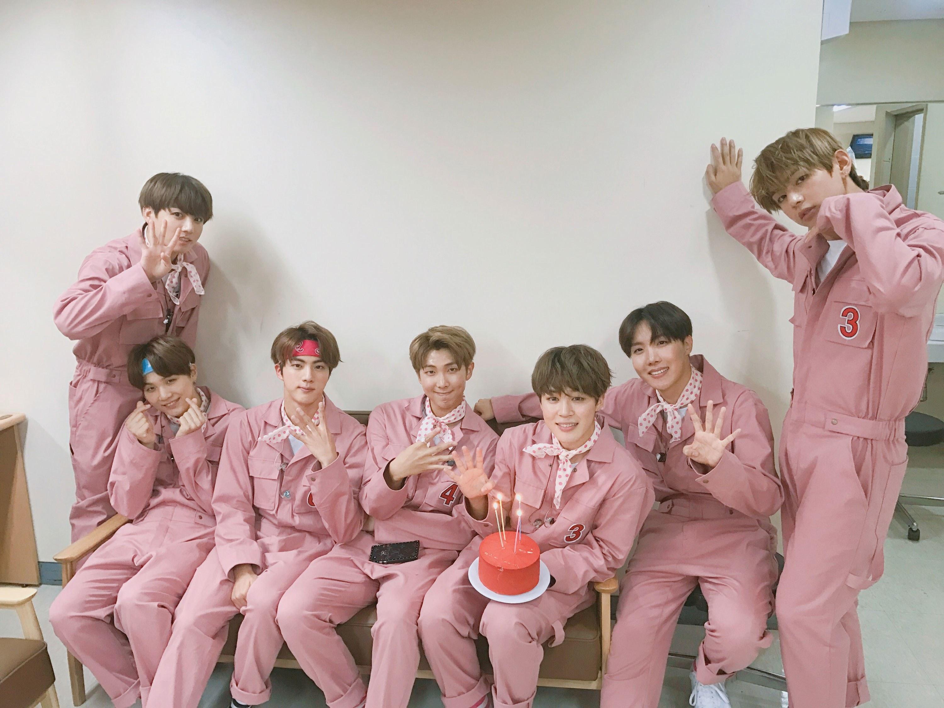 Pink BTS Computer Wallpapers Wallpaper Cave