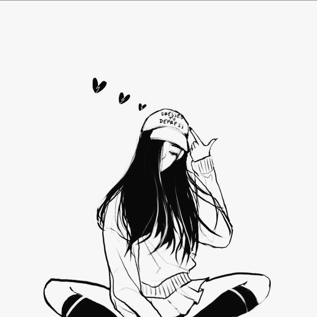 Anime Broken Heart Girl Painting Wallpapers Wallpaper Cave