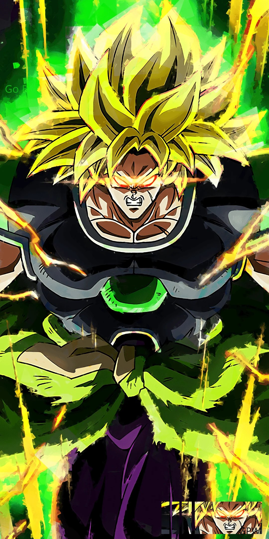 Broly Phone Wallpapers Wallpaper Cave