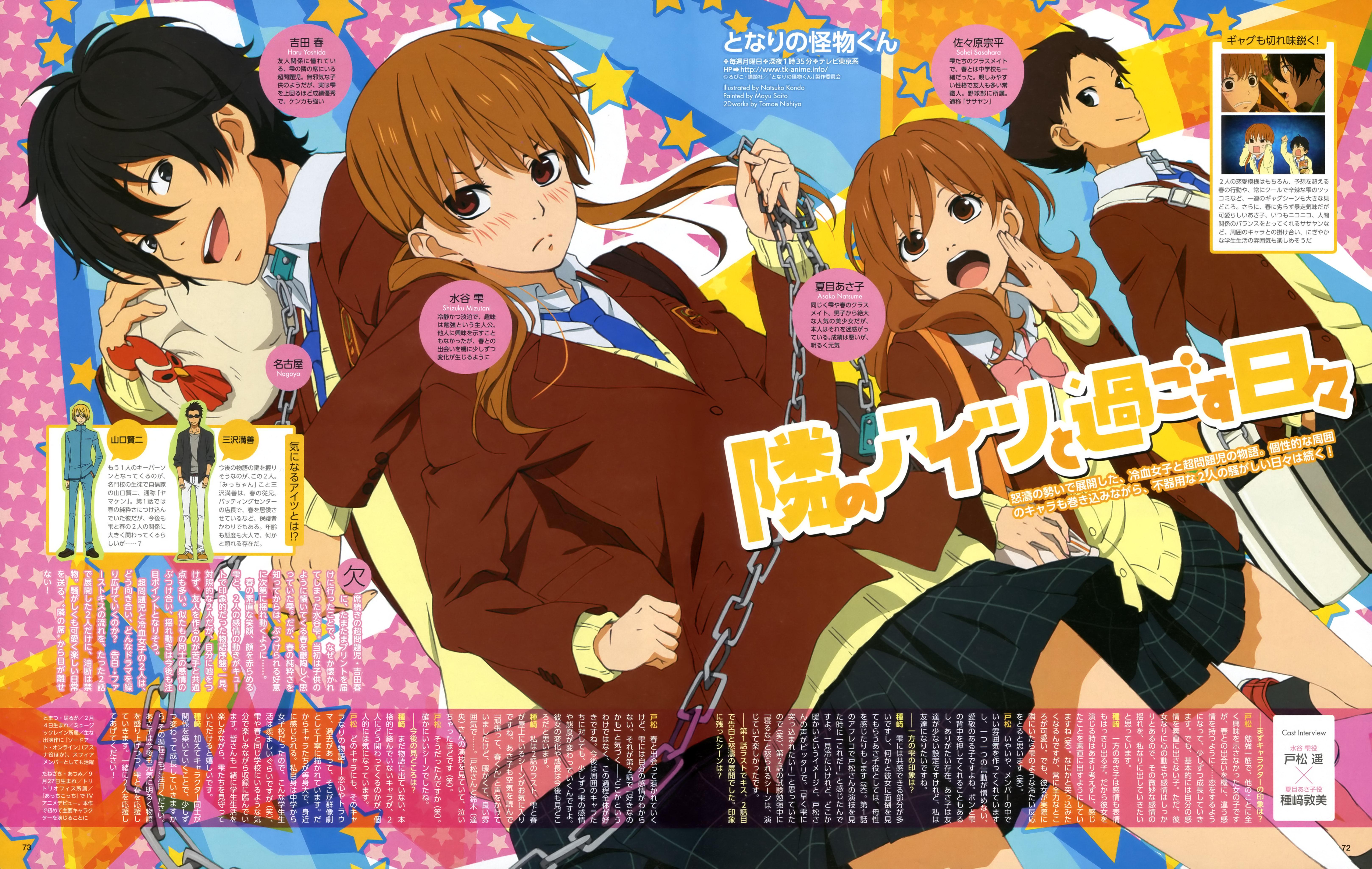 Tonari No Kaibutsukun Anime Wallpapers Wallpaper Cave