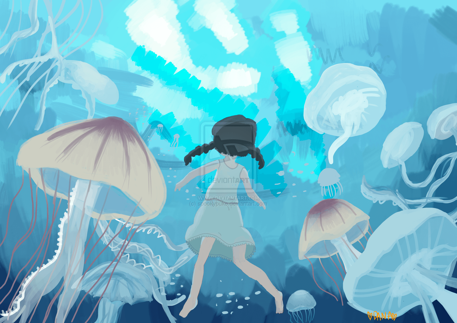 Princess Jellyfish Wallpapers Wallpaper Cave