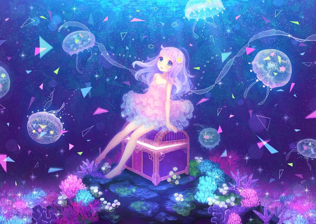 Princess Jellyfish Wallpapers Wallpaper Cave