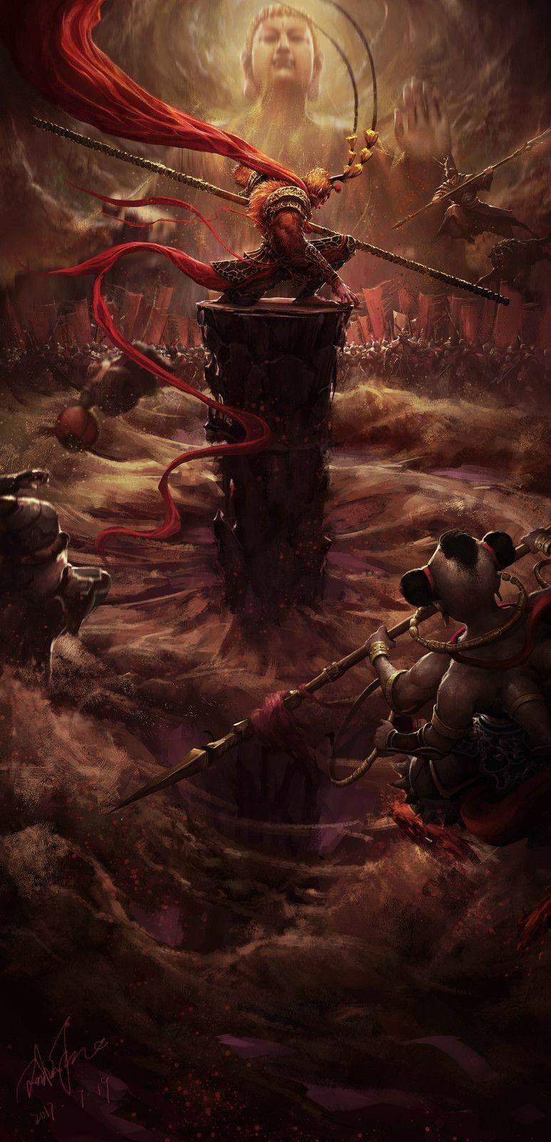 The Monkey King Movie Hd Android Wallpapers Wallpaper Cave