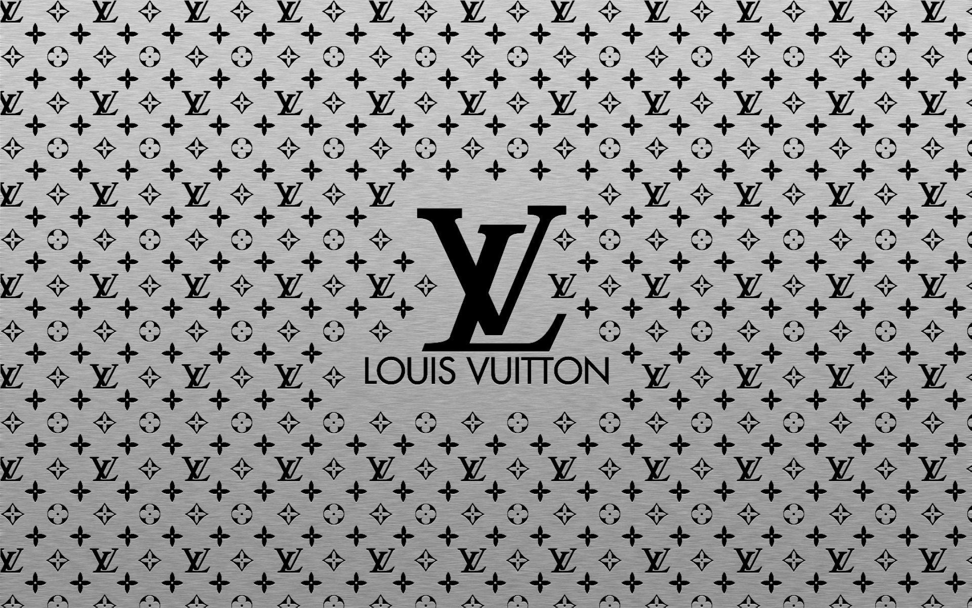 Black And Grey Louis Vuitton Desktop Wallpapers Wallpaper Cave