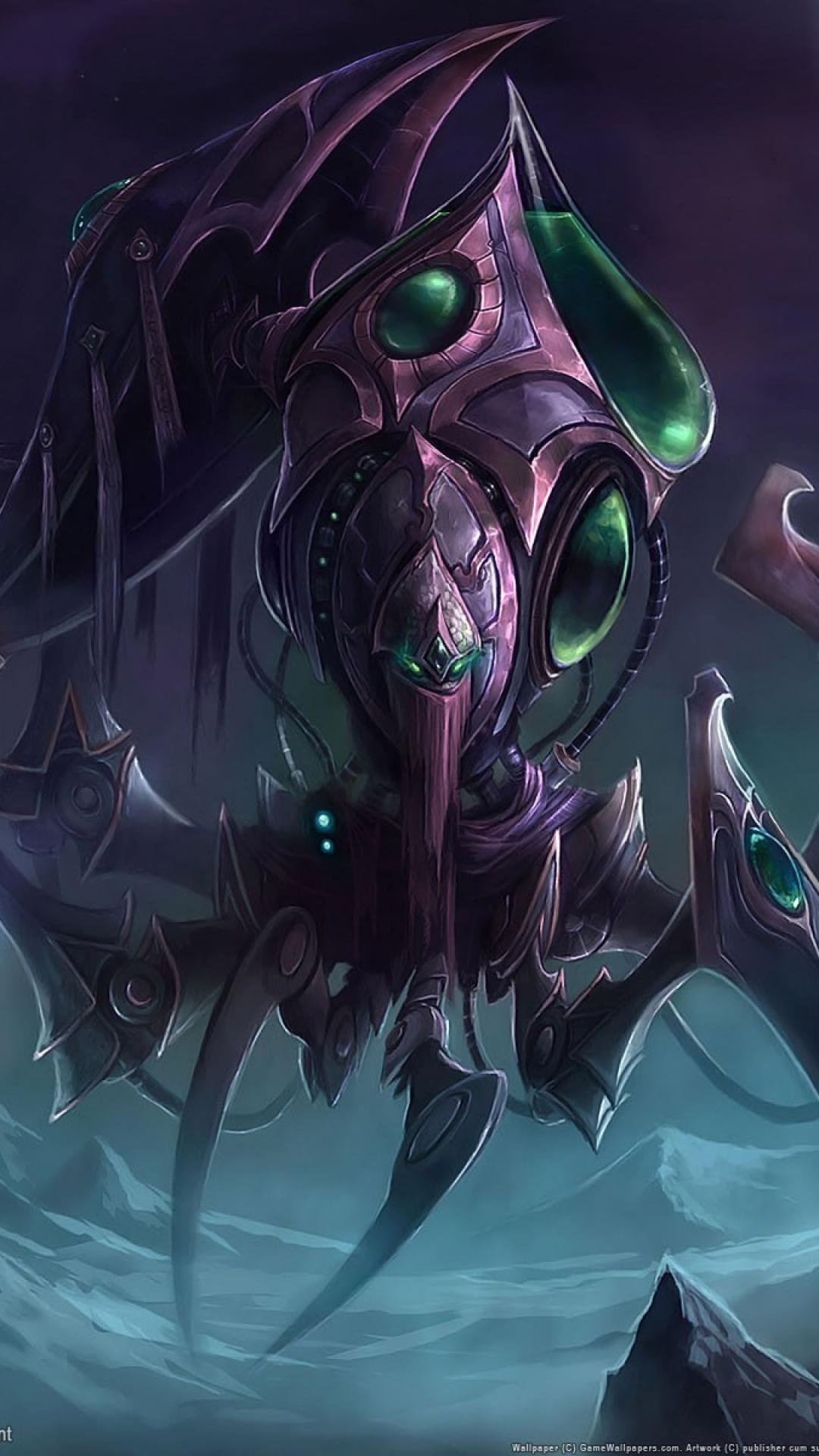 Starcraft Zerg Phone Wallpapers Wallpaper Cave