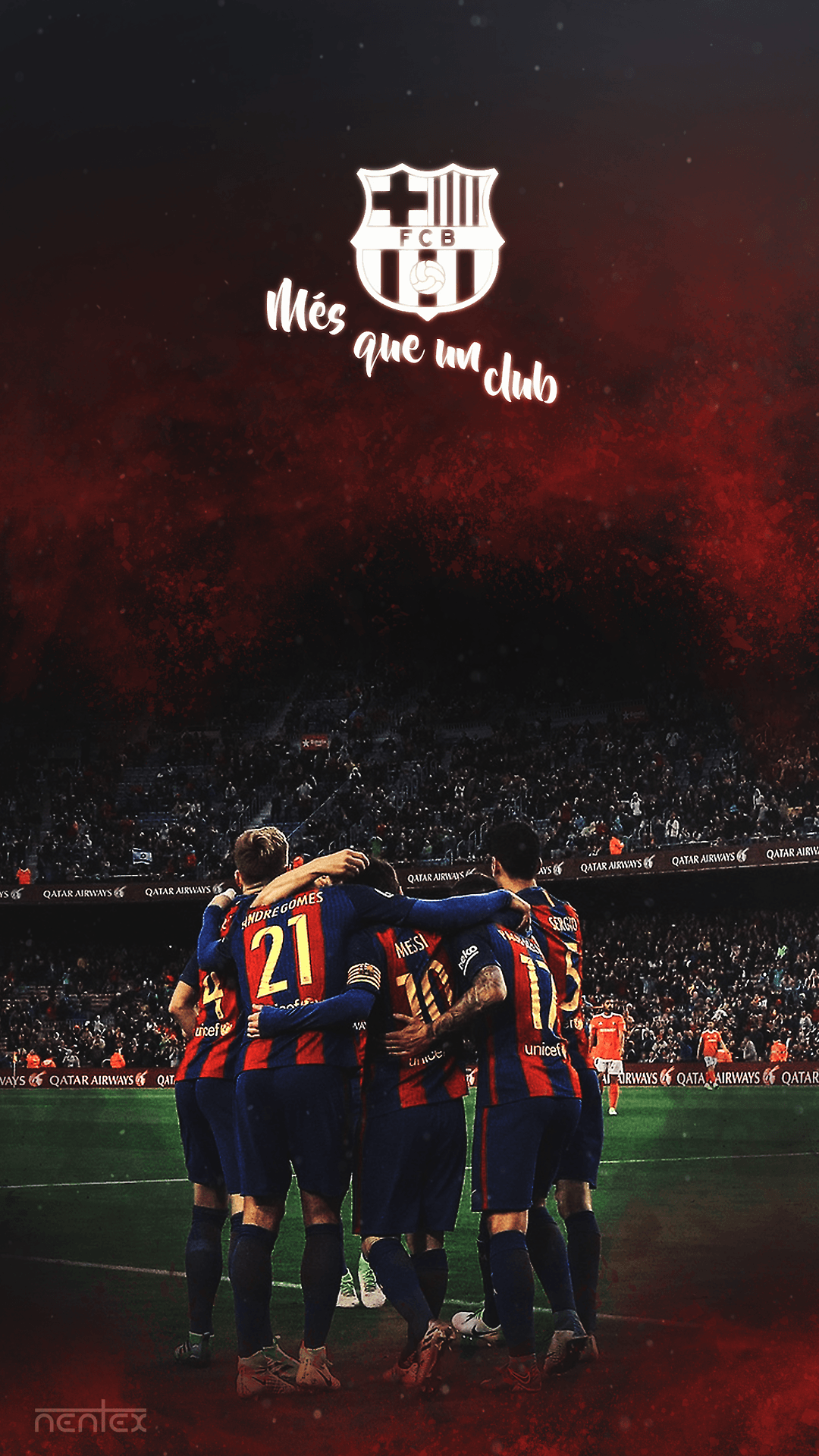 Barça Team Mobile Wallpapers Wallpaper Cave