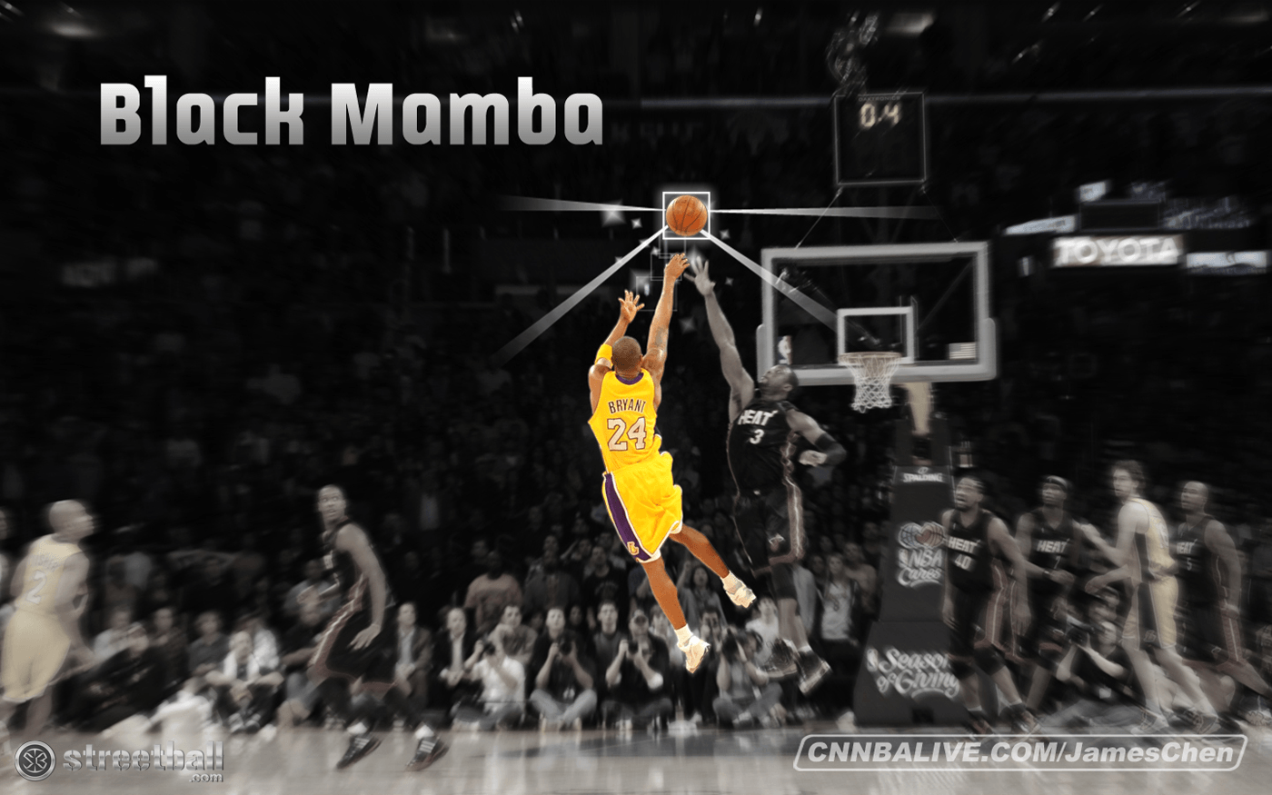 Kobe Bryant The Black Mamba Wallpapers Wallpaper Cave