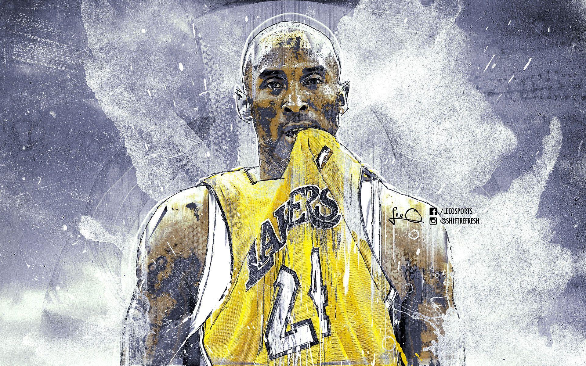 Kobe Bryant The Black Mamba Wallpapers Wallpaper Cave