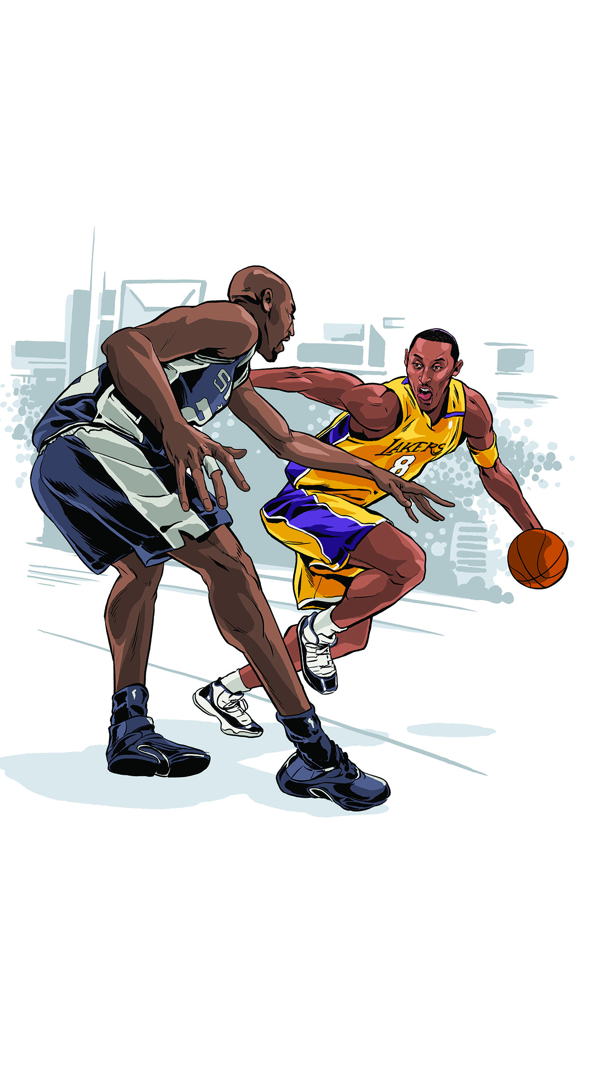 Cool Kobe Bryant Anime Wallpapers Wallpaper Cave