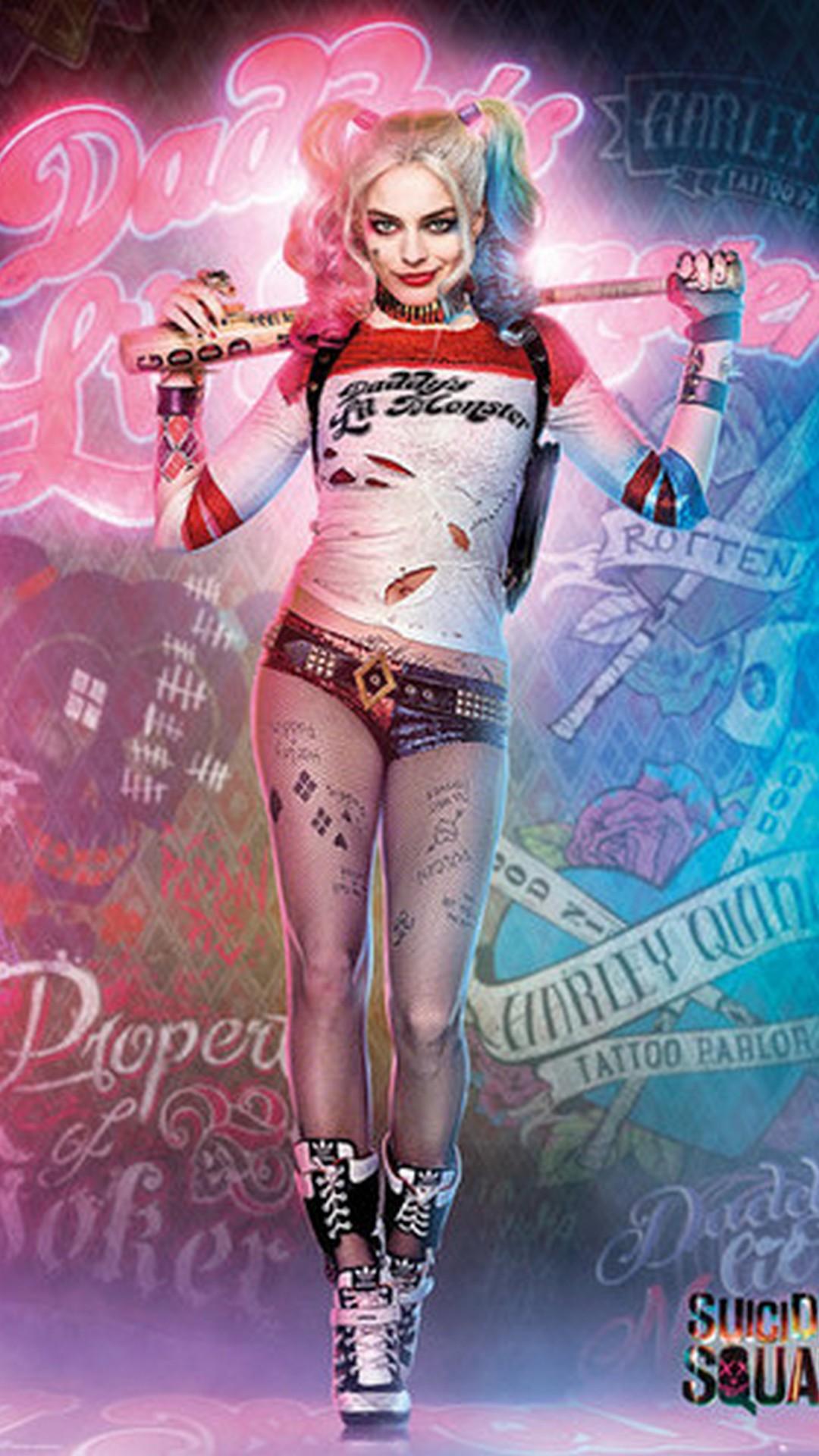 Harley Quinn HD 4k iPhone Wallpapers Wallpaper Cave
