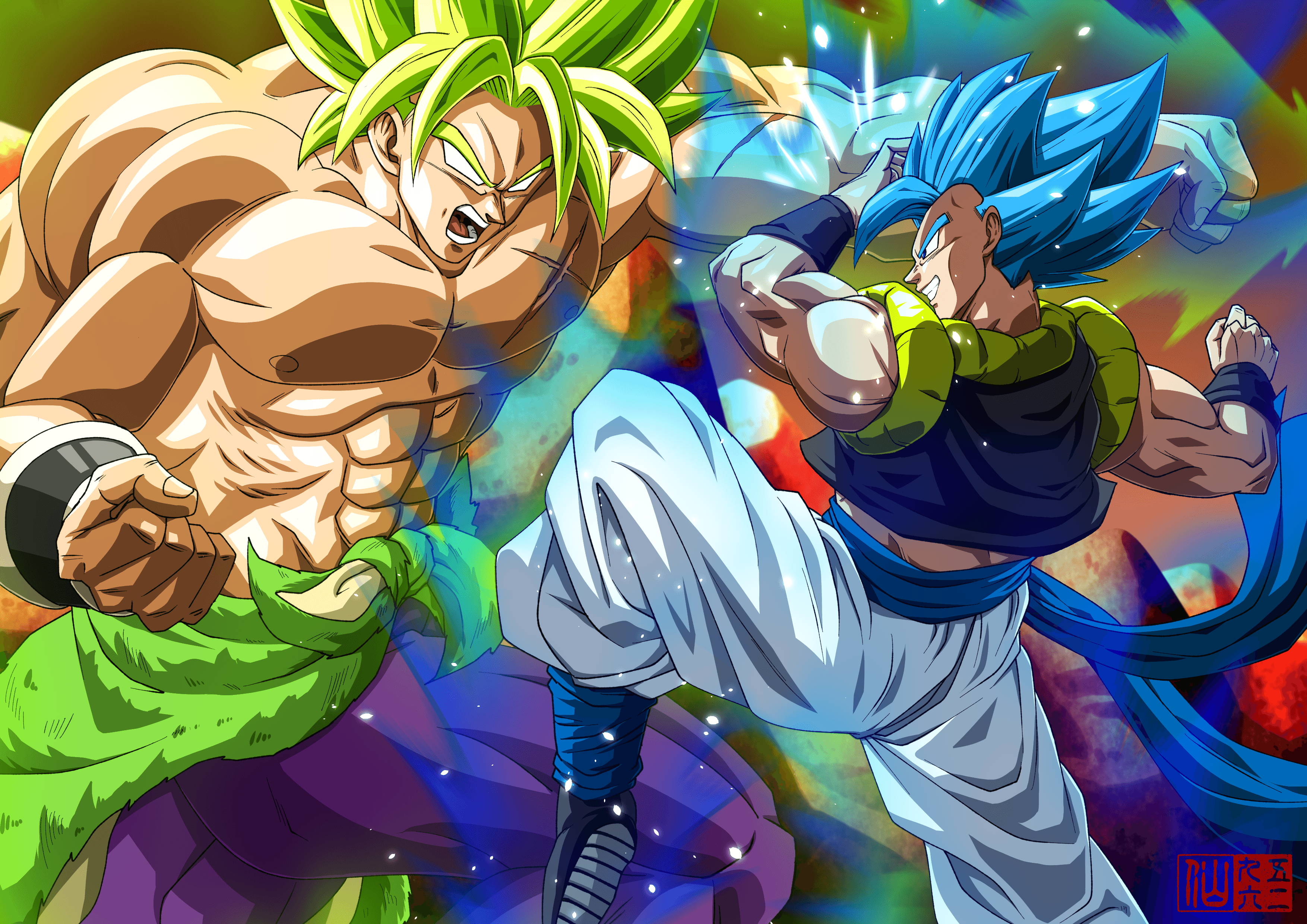 Broly Super Saiyan God Wallpapers Wallpaper Cave