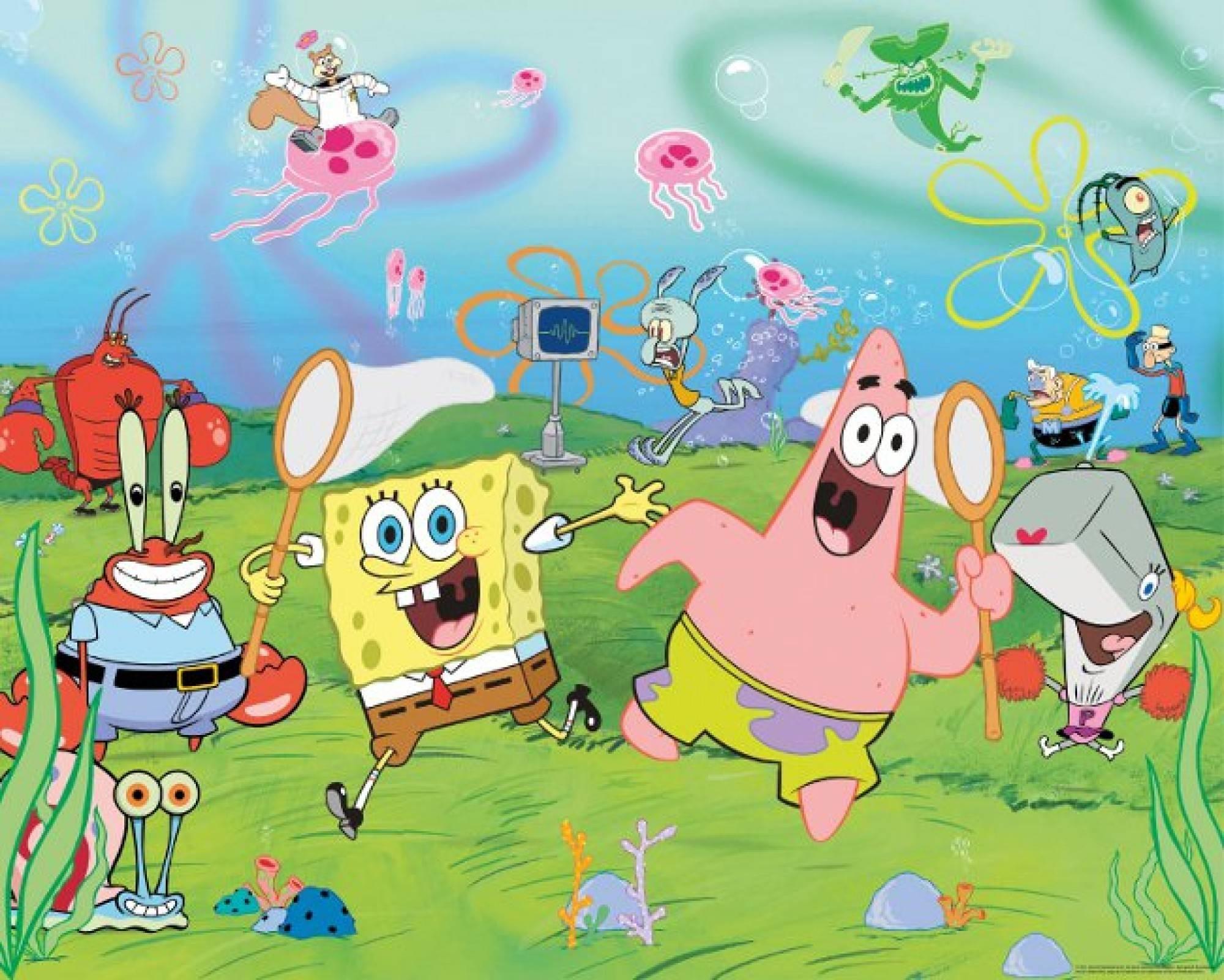 Ultra Hd Spongebob Desktop Wallpapers Wallpaper Cave