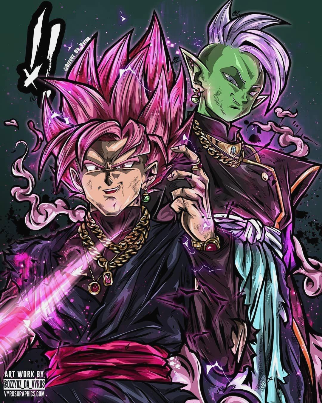 Goku Vs Goku Black iPhone Wallpapers Wallpaper Cave