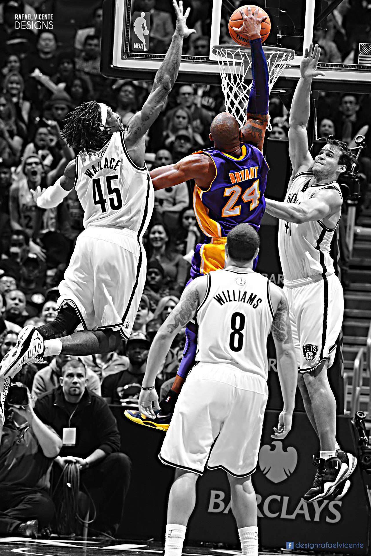 Kobe Bryant Dunk Wallpapers Wallpaper Cave