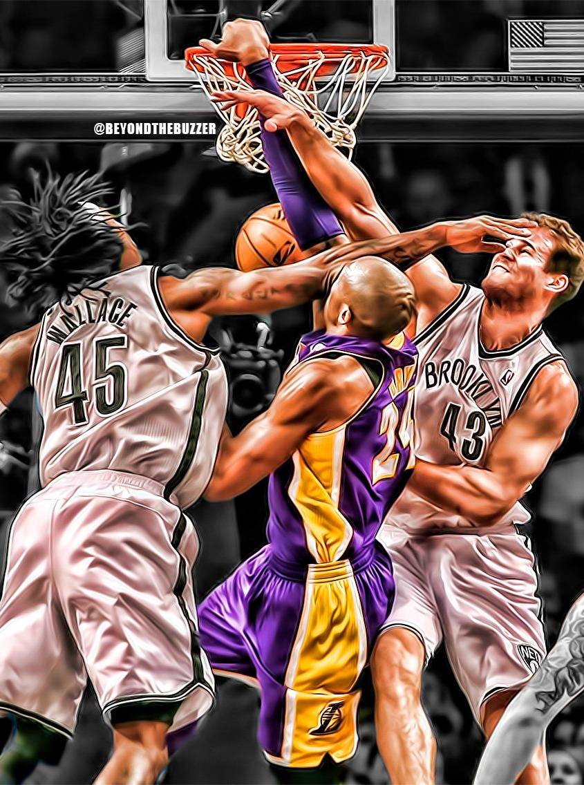 Kobe Bryant Dunk Wallpapers Wallpaper Cave