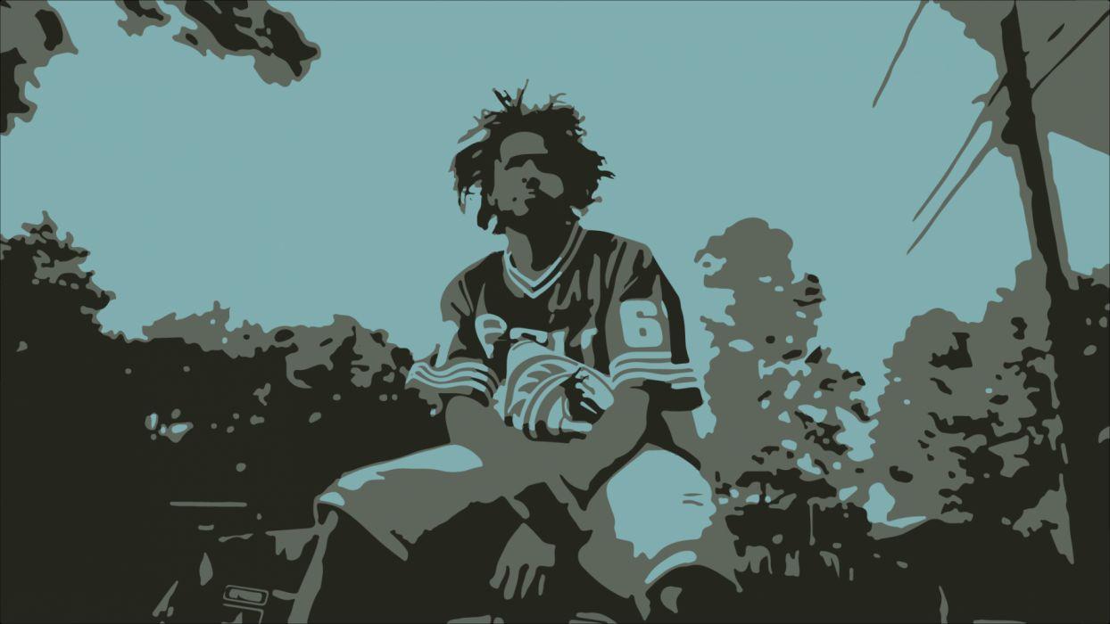 J Cole Cartoon Wallpapers Wallpaper Cave