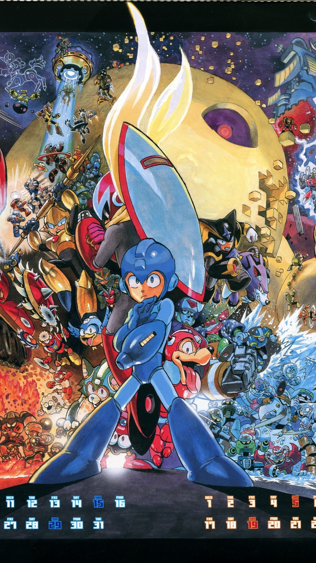 Mega Man Phone Wallpapers Wallpaper Cave