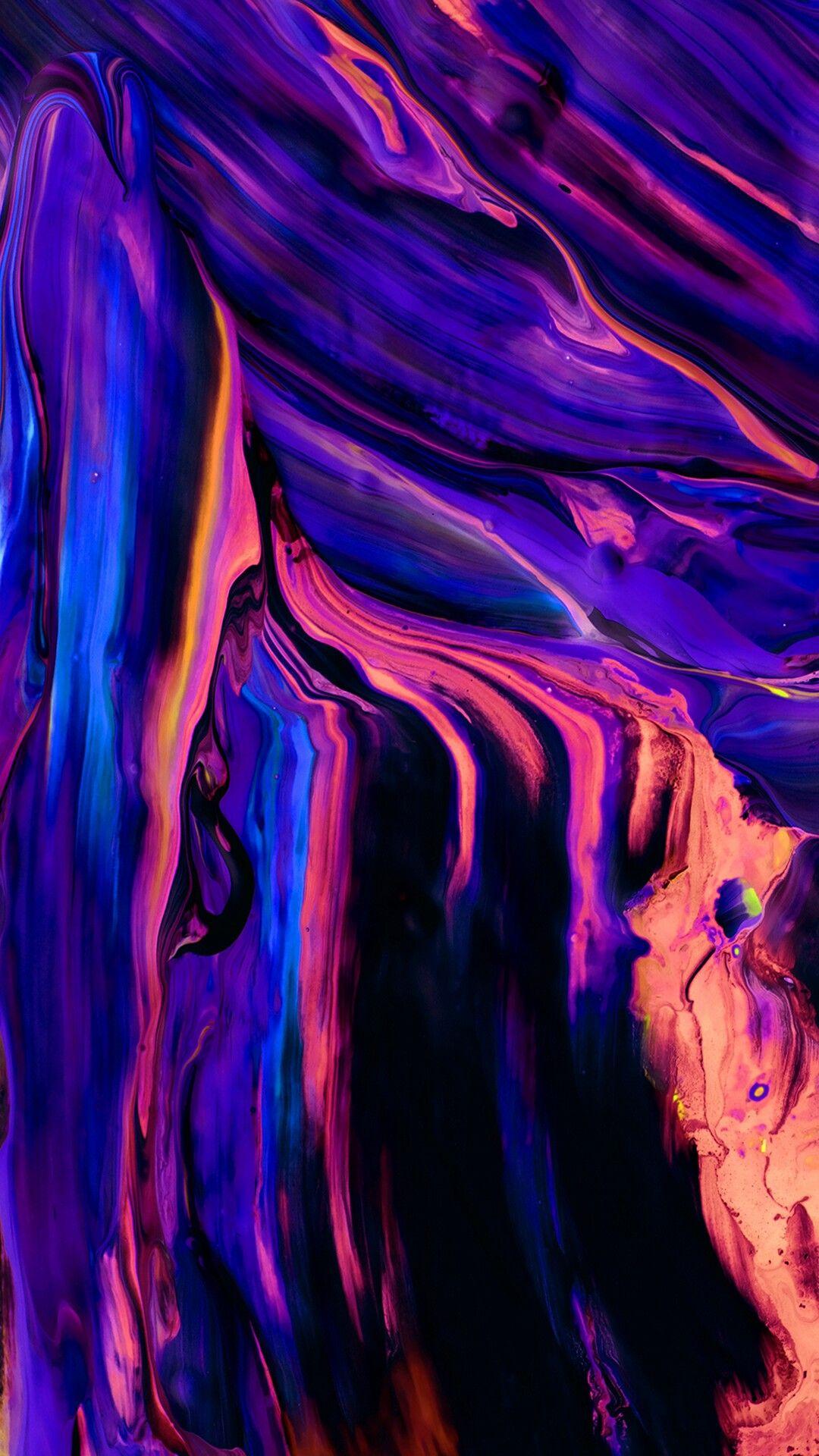Abstract Iridescent Liquid Wallpapers Wallpaper Cave