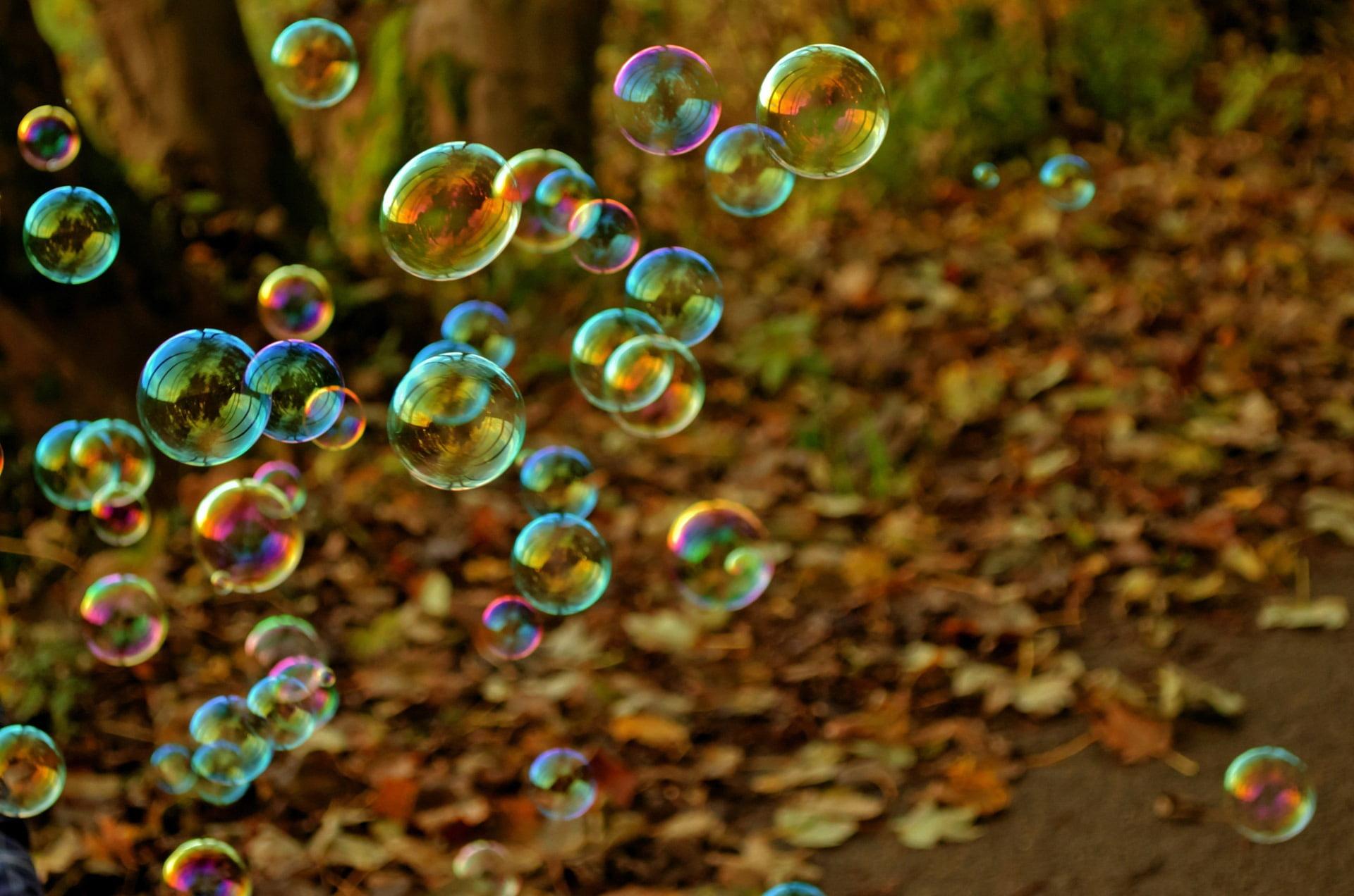 Colorful Iridescent Bubbles Wallpapers Wallpaper Cave