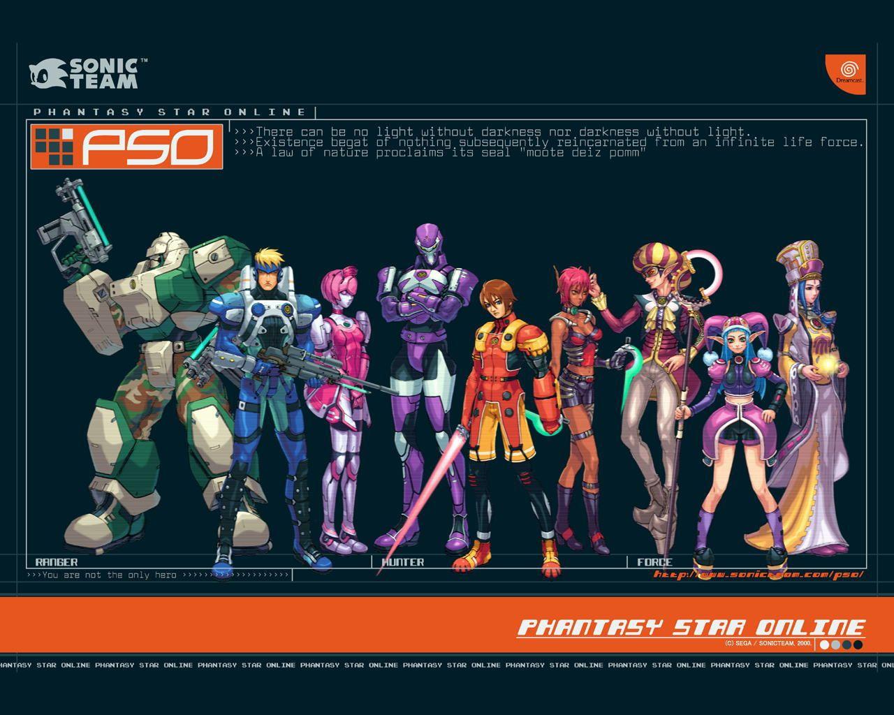 Phantasy Star Online Wallpapers Wallpaper Cave