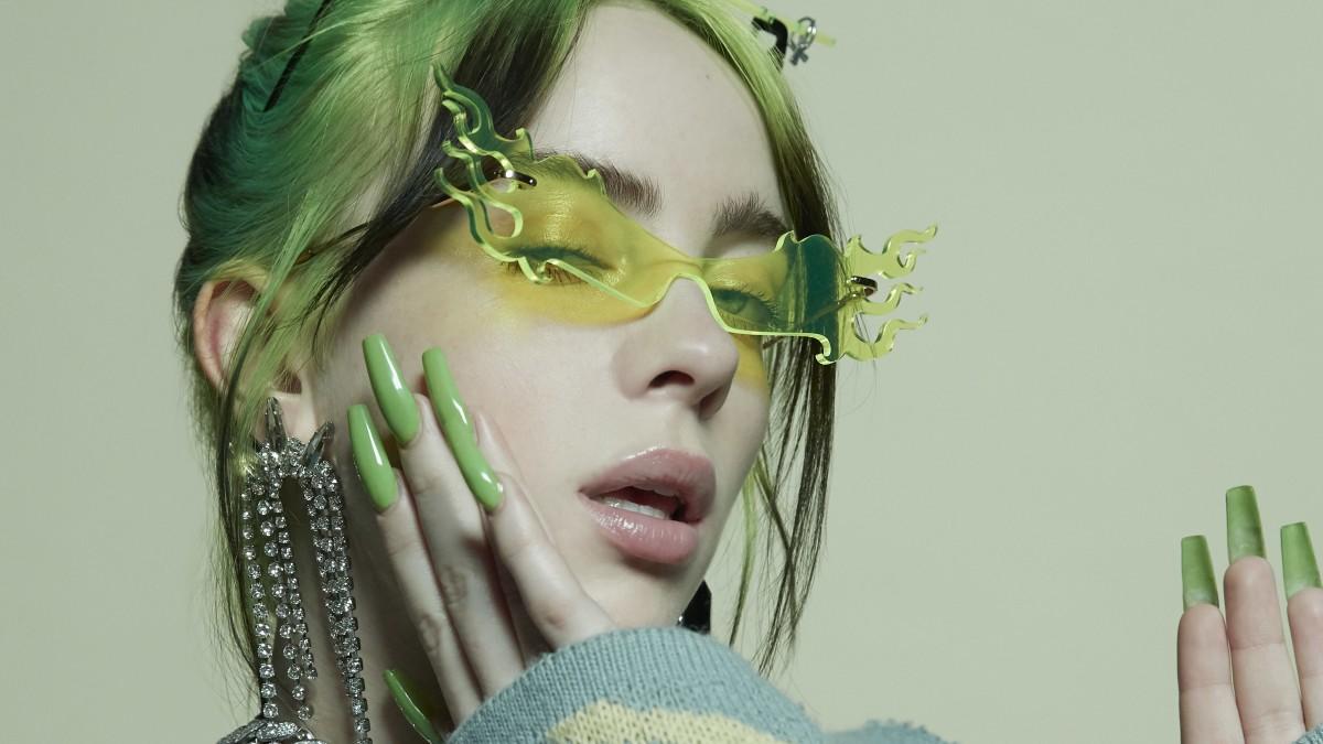Billie Eilish Green Hair Wallpapers Wallpaper Cave