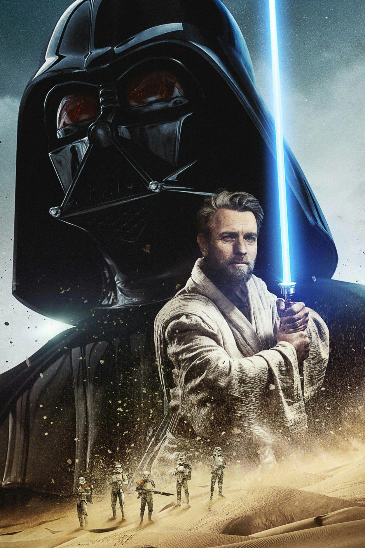 Darth Vader Vs Obi Wan Kenobi Wallpapers Wallpaper Cave