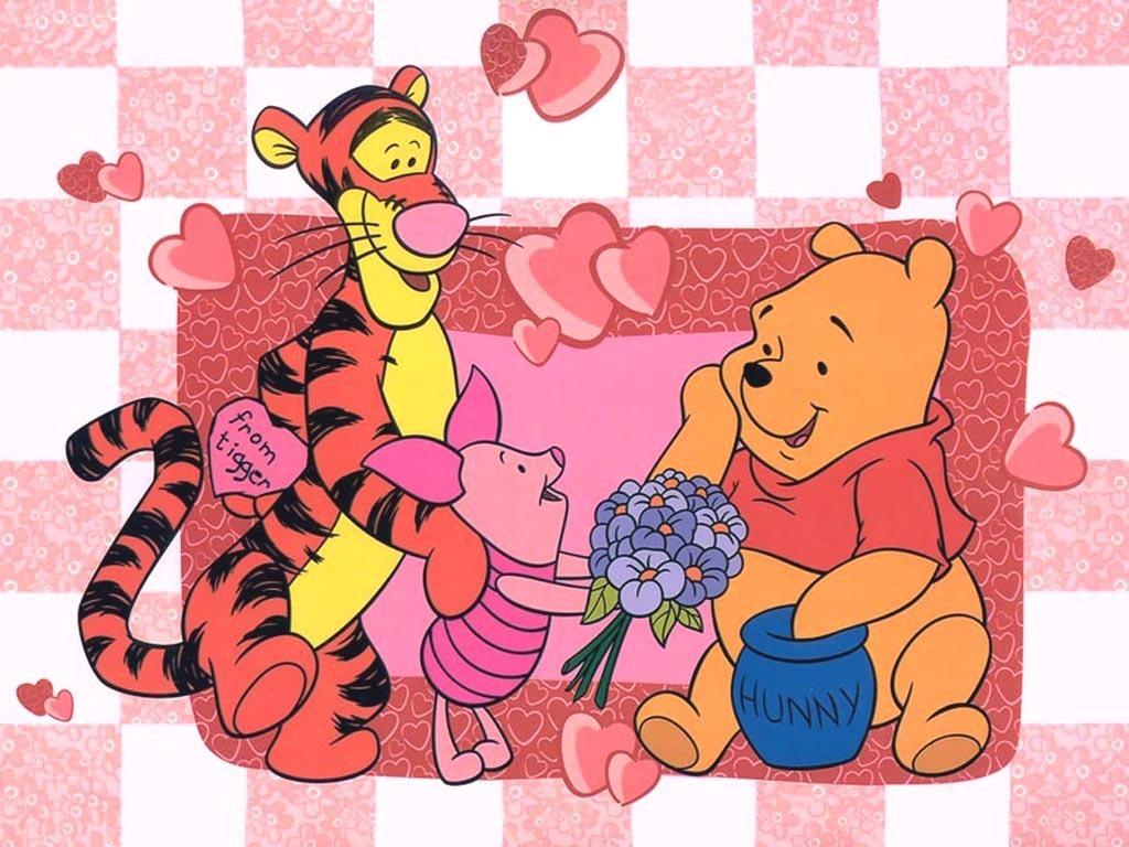 Valentine Winnie The Pooh Wallpapers Wallpaper Cave