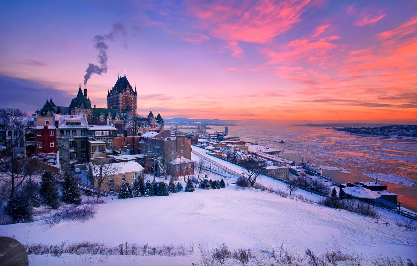 Quebec Winter Wallpapers Wallpaper Cave