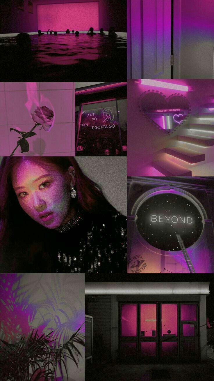 Black Pink Aesthetic Computer Wallpaper