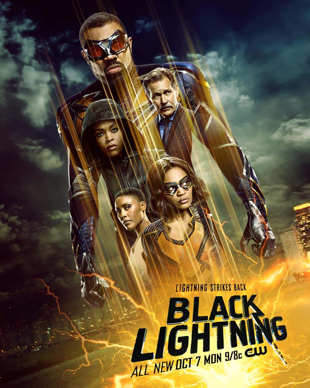 Black Lightning Wallpapers Wallpaper Cave