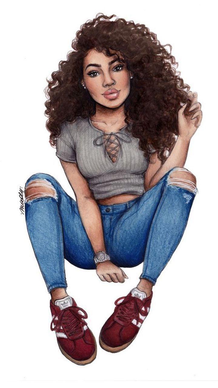 Cute Black Girls Wallpapers Wallpaper Cave