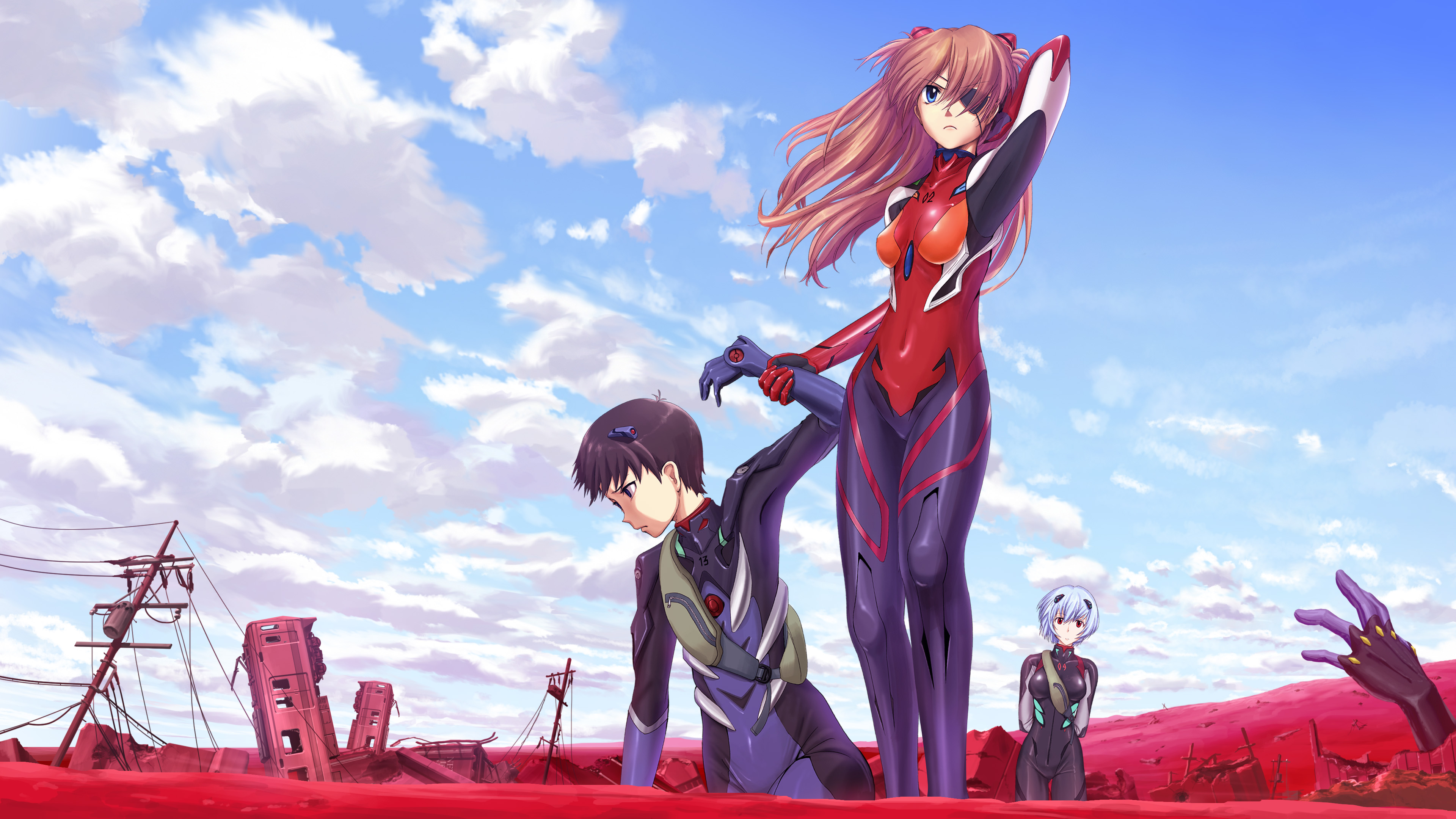 Evangelion PC 4K Wallpapers Wallpaper Cave