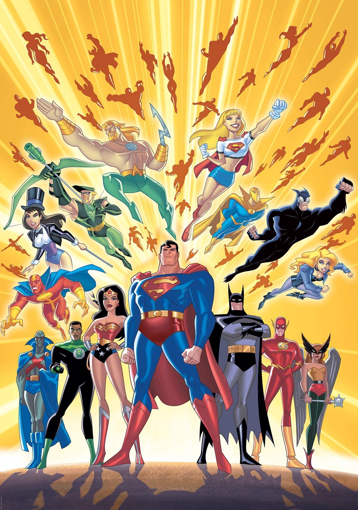 Justice League Unlimited Desktop Wallpapers Wallpaper Cave