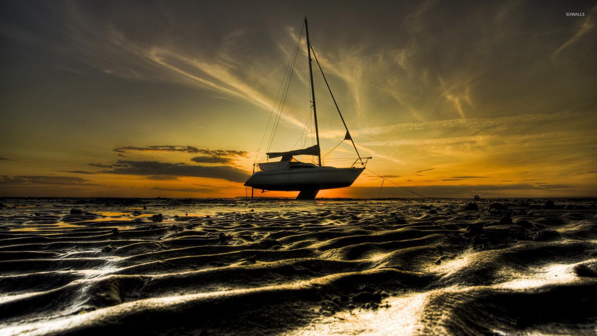 Sailboat Sunset Wallpapers Wallpaper Cave