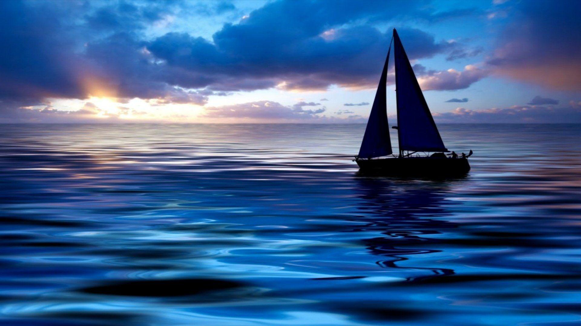 Sailboat Sunset Wallpapers Wallpaper Cave