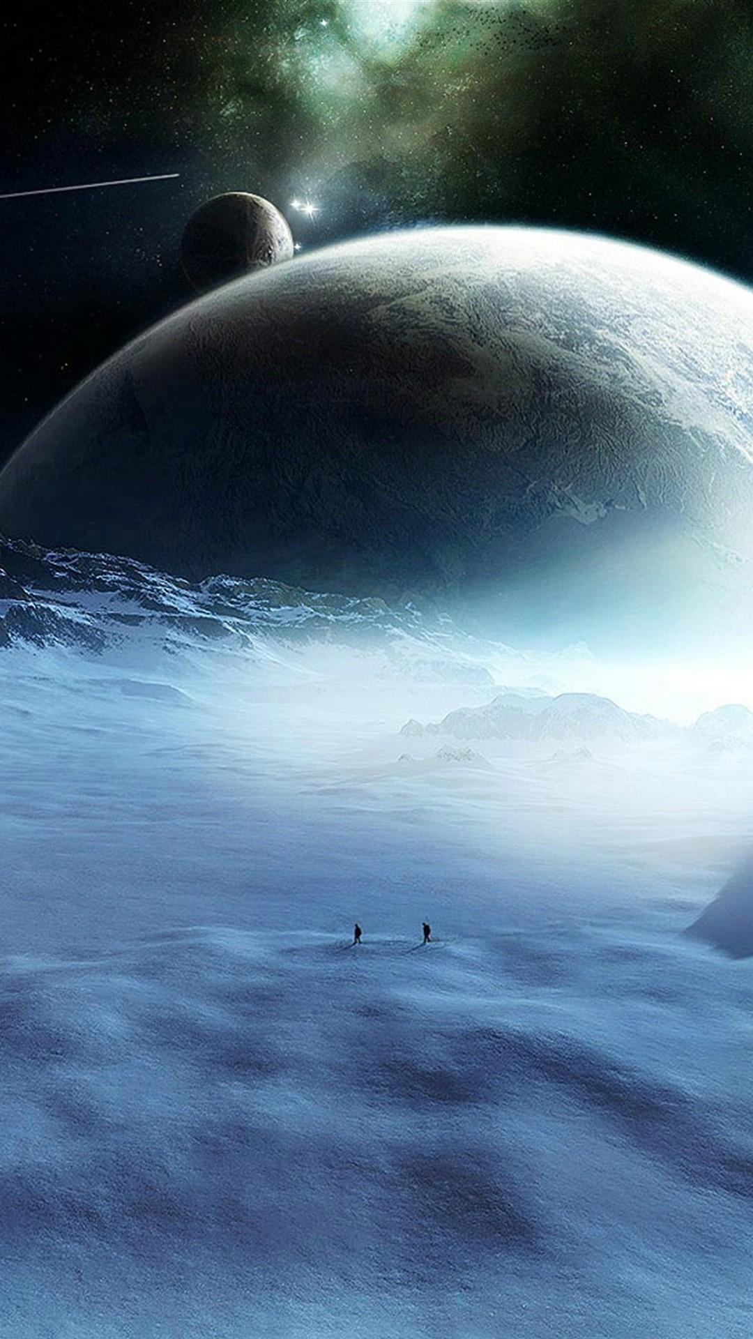 Blue Space Android Wallpapers Wallpaper Cave