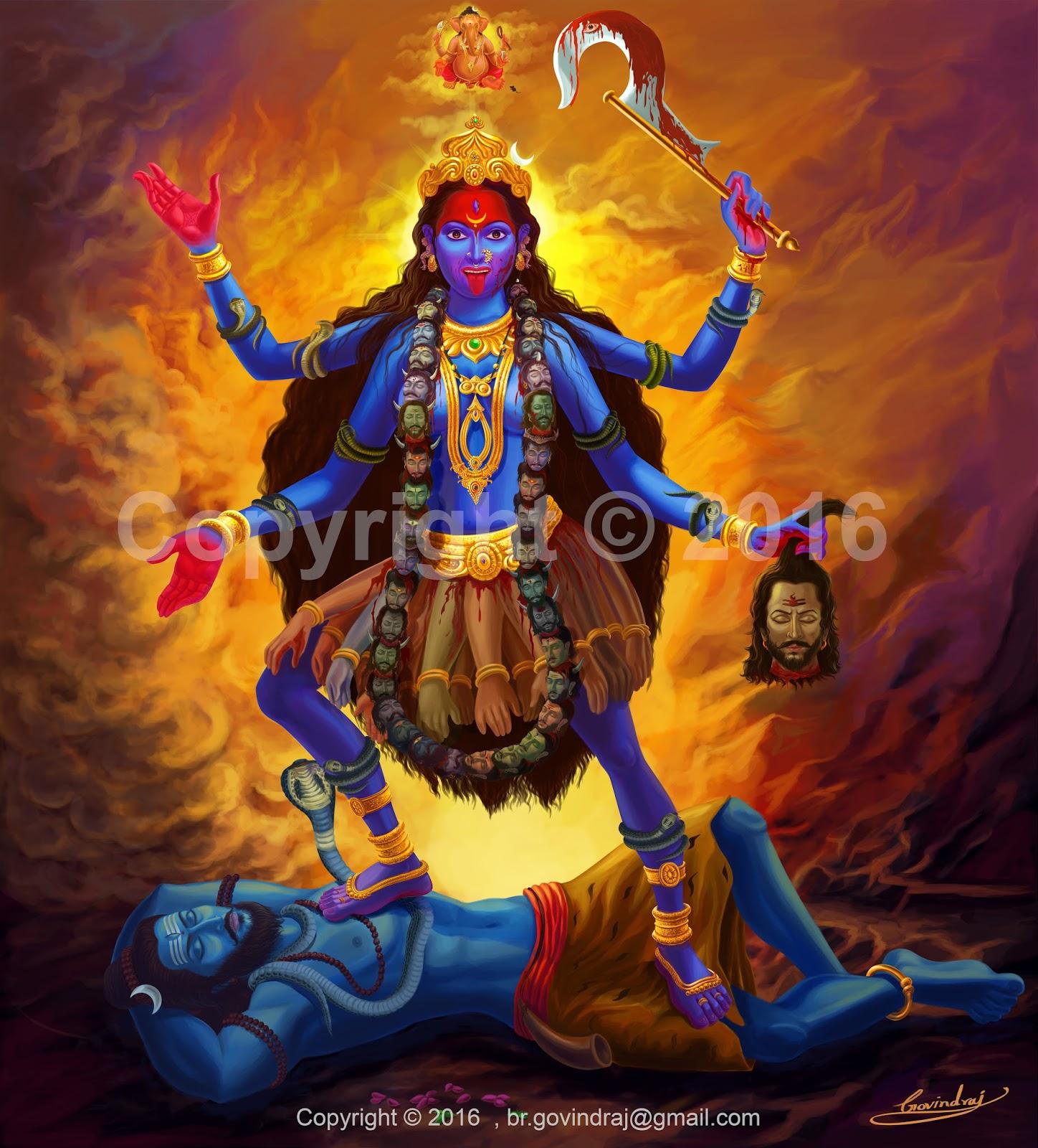 Mahakali Maa HD Mobile Wallpapers Wallpaper Cave