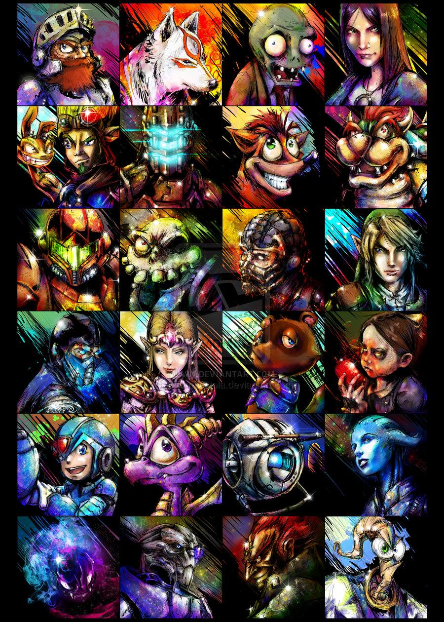 Anime Mashup Art Wallpapers Wallpaper Cave